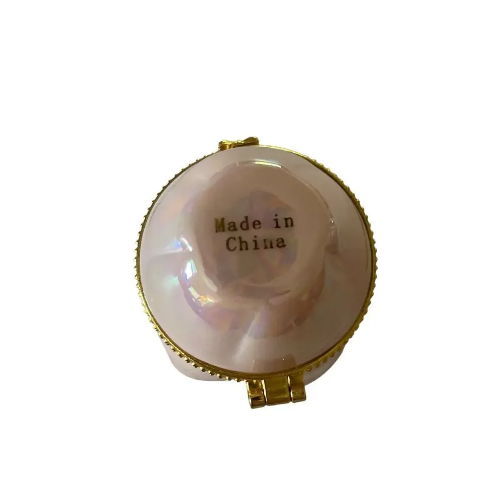 Vintage New  Mary‎ Kay Rose Glaze Trinket Pink Box